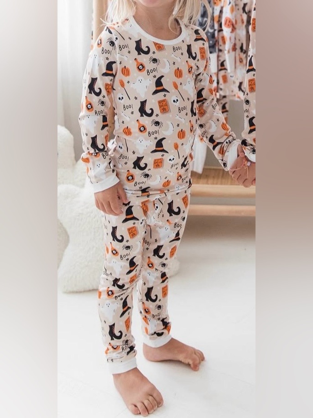 Ollies Day Bamboo Halloween Pajama Set